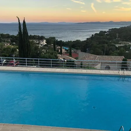 Vue Et Esterel Avec Piscine Lägenhet